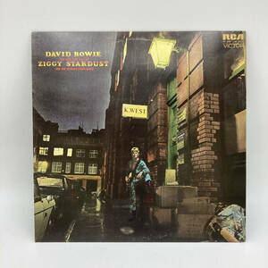 稀少UK盤 DAVID BOWIE デヴィッド・ボウイ THE RISE AND FALL OF ZIGGY STARDUST AND THE SPIDERS FROM MARS SF8287 レコード LP