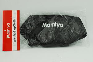 （未開封・未使用品） Mamiya マミヤ CN001 純正 ウエイトバック Tripod Weight Bag Black