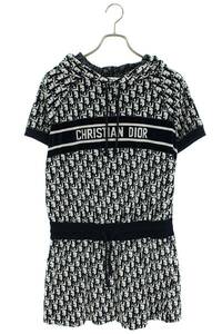 クリスチャンディオール Christian Dior 123R02A4022 サイズ:S オブリークフリースショートドレスパーカーワンピース 中古 BS99
