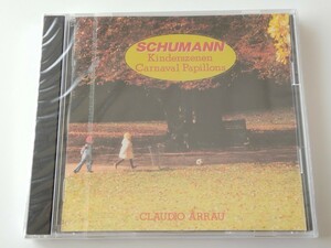 【未開封美品】アラウ Claudio Arrau / シューマン Schumann Piano Favorites「子供の情景」「謝肉祭」「蝶々」CD PHILIPS FNCC30194 