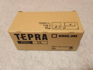 テプラPROテープ　点字用　白　黒文字　24mm幅　6.4m　DS24K　キングジム　KING JIM