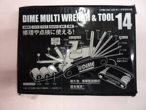 R097★☆ DIME　付録 マルチ　レンチ＆ツール14　未開封品☆★