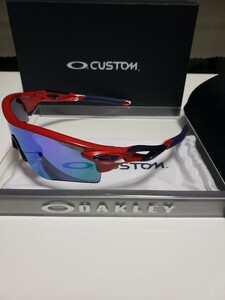 OAKLEY レーダーロック カスタム サングラス　バイオレット