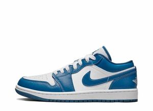 Nike WMNS Air Jordan 1 Low "Marina Blue" 26cm DC0774-114