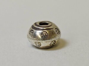 ●わくわくとんぼ玉★得割! カレンシルバー刻印入算盤玉B(Φ9.5mm) Karen silver 925 銀 【T23001B】