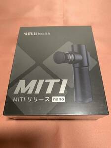 miti health SW-M01 mitiリリース nano 小型筋膜リリースガン 充電式 新品未開封未使用品