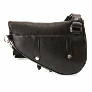 ディオールオム ミニ サドルバッグ ボディーバッグ ブラック DIOR HOMME MINI SADDLE 1ADPO191VPI 03E NOIR/MULTIC わけあり 新品