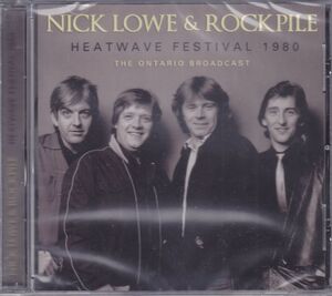 ■新品■Nick Lowe ニック・ロウ & Rockpile ロックパイル/Heatwave Festival 1980(CD) Dave Edmunds デイヴ・エドモンズ