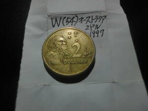W(54) オーストラリア　２＄貨　1997年