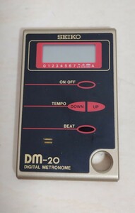 SEIKO DIGITAL METRONOME デジタルメトロノーム DM-20 未確認 ジャンク 送料185円より