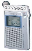 SONY TV(1ch-12ch)/FM/AMラジオ ICF-R550V(中古品)