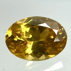 ●天然ジルコン 0.807ct●a 約6.3×4.7mm ルース 裸石 zircon宝石 ジュエリー ソーティング 付き S