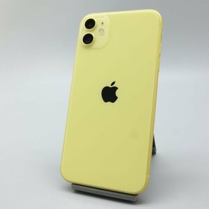 Apple iPhone11 64GB Yellow A2221 MWLW2J/A バッテリ84% ■ソフトバンク★Joshin9221【1円開始・送料無料】