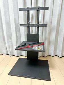 WALL テレビスタンド V2 TV STAND ロータイプ ブラック