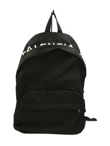 BALENCIAGA◆リュック/ナイロン/BLK/無地/507460