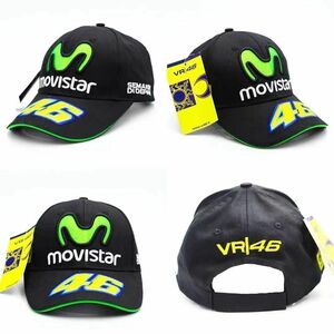 ★アウトレットセール★新品 MotoGP RACING YAMAHA Movistar VR46 帽子 ロッシ レーシング CAP スポーツ アクセサリー グッズ