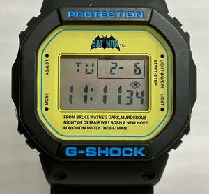 G-SHOCK DW-5600VT 時計 バットマンモデル 限定1000個 箱なし