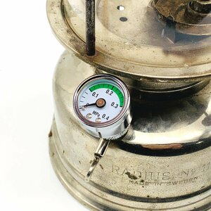 当店オリジナル ラディウス 119 圧力計 注油口キャップ / エアゲージ フィラーキャップ