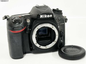 ★シャッターOK◎ Nikon ニコン D7200 一眼レフ デジタルカメラ ボディ バッテリー有 16656O17-7