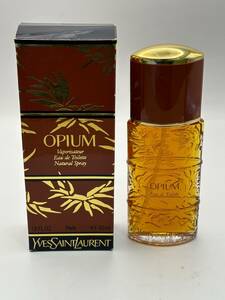 YVESSAINT LAURENT イヴサンローラン OPIUM オピウム　香水 50ml オードトワレ スプレー　箱付き　YSL　★709管理番号