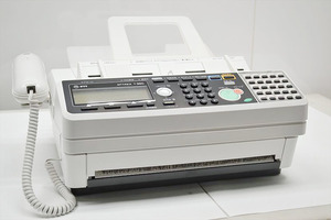 業務用中古FAX/業務用中古ファックス NTT 感熱紙タイプFAX T-360/最大B4用紙サイズ カウンタ13,687