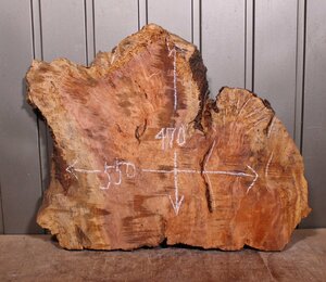 《140サイズ》レッドウッド　セコイヤ　コブ杢　rwd-999　材木　DIY板材　木材／端材　