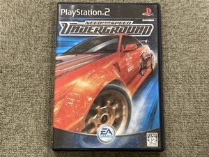 【NEED FOR SPEED UNDER GROUND】プレイステーション２☆プレステ ニード・フォー・スピード アンダーグラウンド PS Playstation