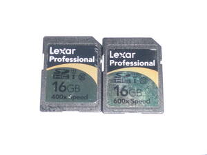 動作保証！Lexar Professional SDHC クラス⑩ 16GB 2枚セット