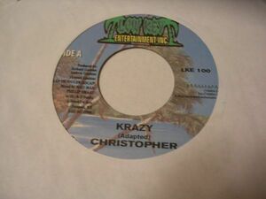 ●Reggae 45●CHRISTOPHER/ KRAZY