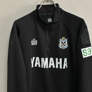 JUBILO IWATA ジュビロ磐田 Admiral アドミラル サッカー ユニフォーム ゲームシャツ ハーフジップ ロンT シャツ shirt ジャージ