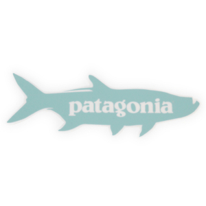 パタゴニア ステッカー ターポン PATAGONIA TARPON STICKER フィッシュ シール 釣 魚 フライ FLY キャンプ ギア カスタム デコ 新品