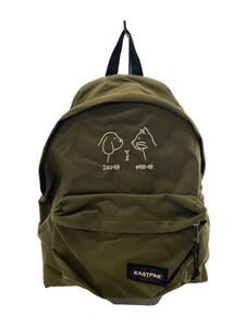 EASTPAK◆エンブロイダリーデイパック/ナイロン/KHK