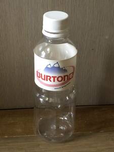 BURTON】超レア品 バートンのドリンクペットボトル(中身は処分してあります) BURTONファンの記念品/飾り物 18Cm