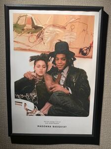 Basquiat バスキアMadonna マドンナA4 ポスター 額付きⅰ