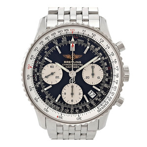 ブライトリング ナビタイマー クロノグラフ Overhauled A23322 自動巻き ステンレススティール メンズ BREITLING 中古 【時計】