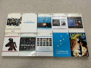 DVD　CASIOPEA、CASIOPEA 3rd他全10巻