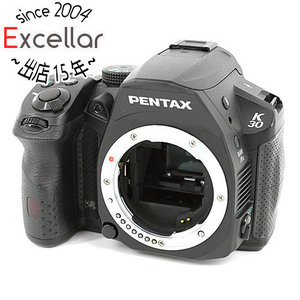 【中古】PENTAX デジタル一眼レフ K-30 ボディ BK [管理:1050023134]