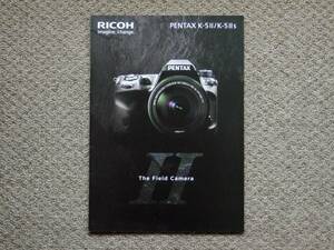 【カタログのみ】PENTAX K-5II K-5IIs 2014.03 検 RICOH ペンタックス