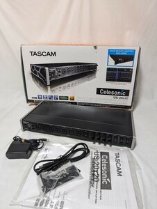 TASCAM オーディオMIDIインターフェース Ultra-HDDAマイクプリアンプ8基搭載 Celesonic US-20x20