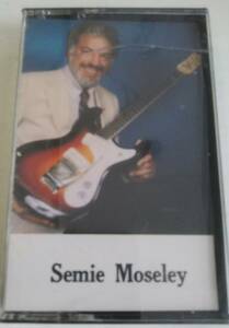 カセットテープ　希少　モズライトギター創設者　SEMIE MOSELEY　未開封　ケースにひび　※ベンチャーズ