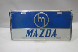 新品◇廃番品 MAZDA マツダ エンブレムプレート ロゴプレート USA製 並行輸入品
