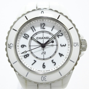 CHANEL(シャネル) 腕時計 J12 H5698 レディース ホワイトセラミック/新型/33mm 白