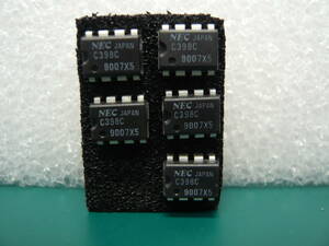 NEC uPC398C MONOLITHIC SAMPLE AND HPLD CIRCUIT 5個 送料込み