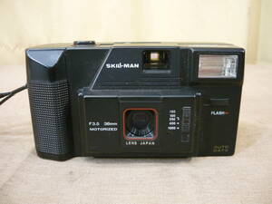 【中古】SKILL‐MAN　C-850　コンパクトカメラ　F3.5　38ｍｍ　日本製レンズ　簡易動作確認済み