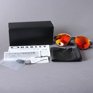 新品同様 OAKLEY オークリー サングラス OO4143-00456 COINFLIP ブランド オレンジ系レンズ 眼鏡 メガネ メンズ #60※056/k.h
