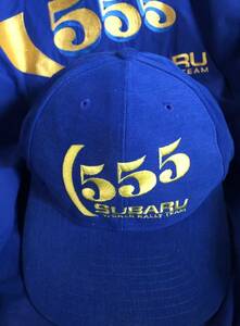 ★SUBARU　スバル支給品　 555キャップ　帽子★レガシィ　レガシー　整備　メカニック　サービスマン