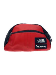 Supreme◆17AW/The North Face Leather Roo II Lumbar Pack/レザー/レッド