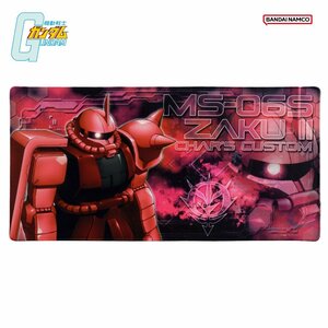 機動戦士ガンダム シャア専用 ザク DESK MAT デスクマット サンライズ 大型 マウスパッド デスク グッズ サンスター 新品 未開封