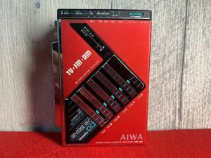 ポータブルカセットレコーダー AIWAアイワ ステレオ カセットボーイ HS-J9 j0010