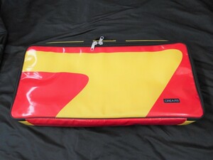 Crea-re Studio Pedal Board Bag/Yellow×Red (クレアリ エフェクター バッグ)
